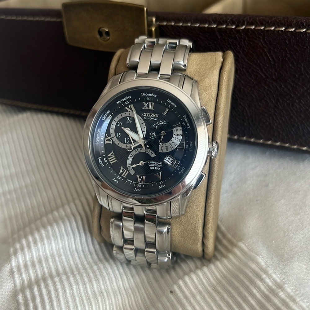 Men’s citizen stainless steel watch